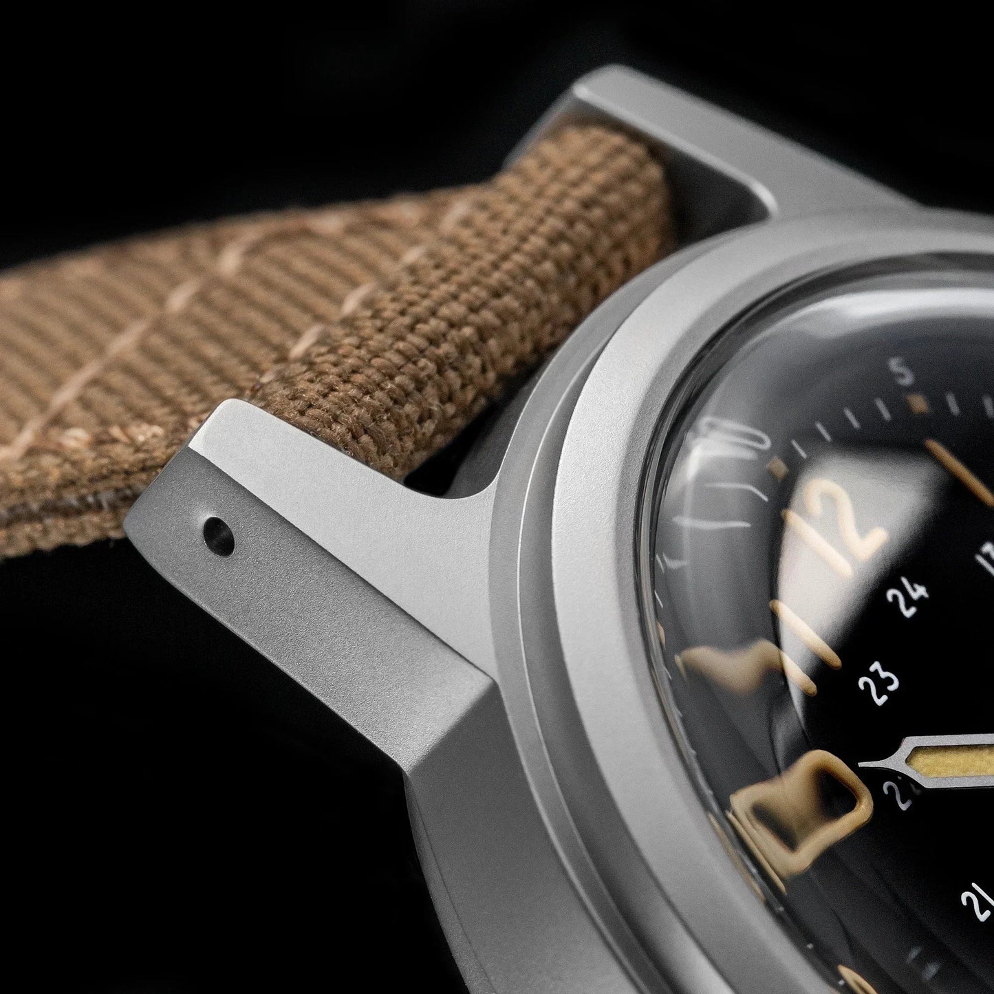 THORN SHY043 36mm  NH35 Automatic Retro Field Military Watch C3 Luminous 10bar