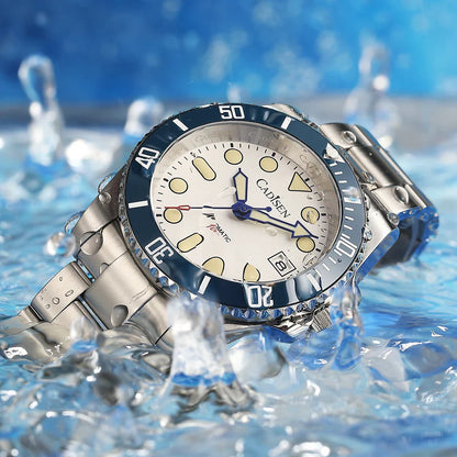 CADISEN C8238 Submariner Diver NH35 Automatic Ceramic Bezel Sapphire 10Bar