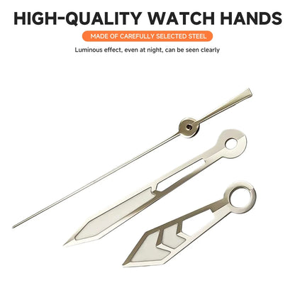 NH35 hands High Quality Watch Hands NH36 hands Watch Accessories hands Suitable for NH35/NH36/4R/7S movements green Luminous