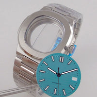 light blue glass set