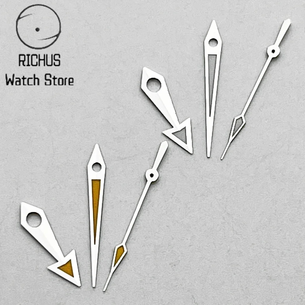 Arrow Watch Hands Silver/Blue/Gold Fit NH35 NH36 PT5000 ETA2836 2824 DG2813 3804 Miyota8215 8205 821A Movement Watch Accessories