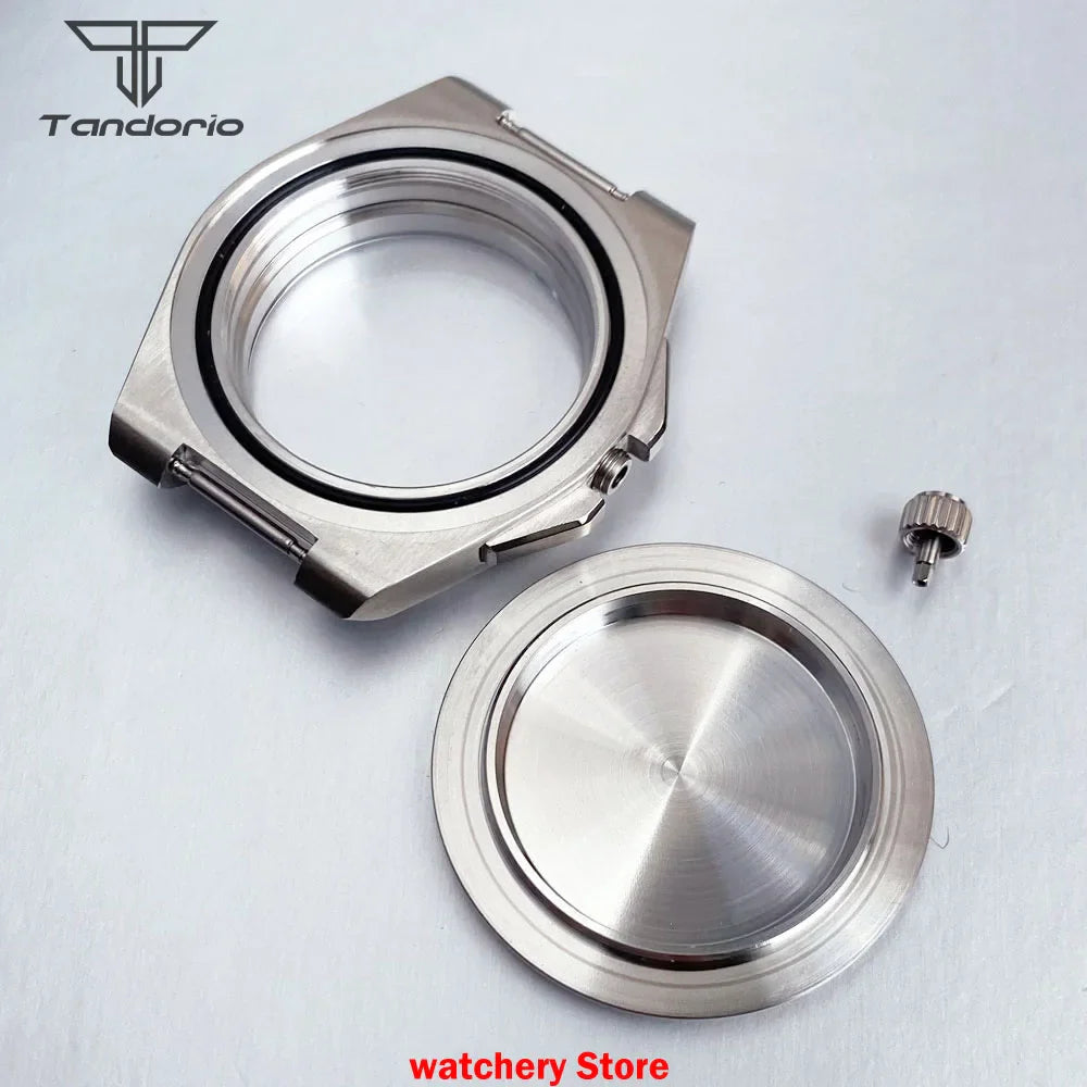 40mm NEW Watch Case For Engineer Style 200m Waterproof Sapphire Glass Fit NH35 NH36 ETA2824 PT5000 Movement Watch Part