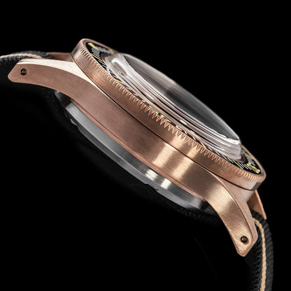 Bronze NH35 Movt 50 fathoms watch THORN SHY039 40mm EU Sapphire 20Bar