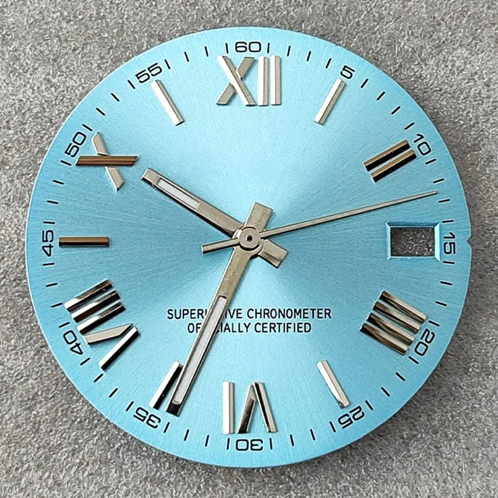 28.5mm NH35 dial Roman dial S Dial Modified Dial for NH35/NH36  Movement Watch accessories
