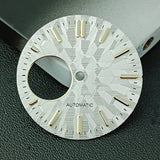 NH38 Watch Dial  man watch Custom logo dial green luminous suitable for NH38 movement watch accessories