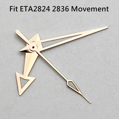 Arrow Watch Hands Silver/Blue/Gold Fit NH35 NH36 PT5000 ETA2836 2824 DG2813 3804 Miyota8215 8205 821A Movement Watch Accessories