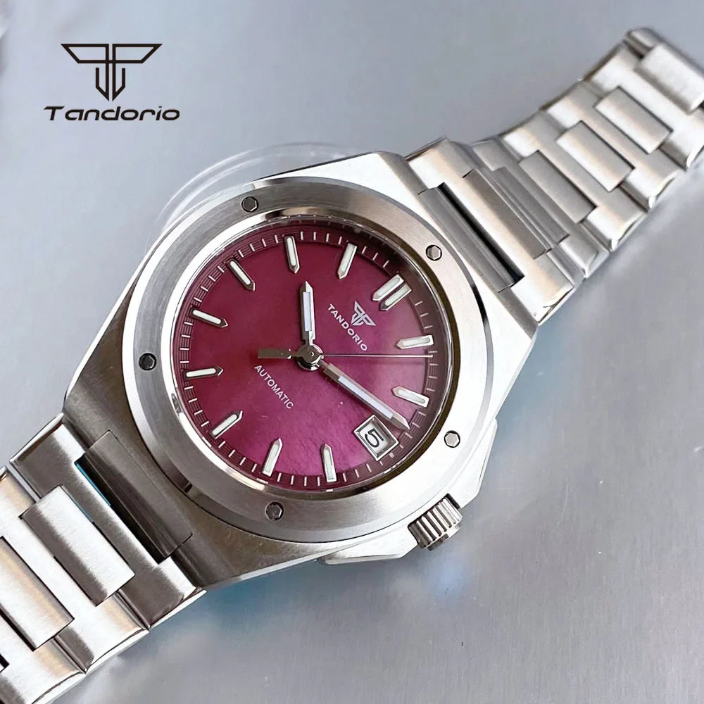 Tandorio Engineer Watch TD331  NH35 Sapphire 40mm Business 20bar
