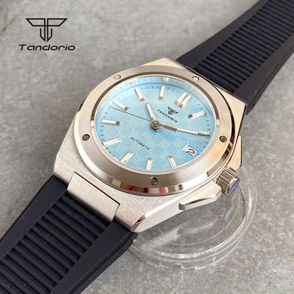 Tandorio Engineer Watch TD331B Seiko NH35 Sapphire Dress 40MM