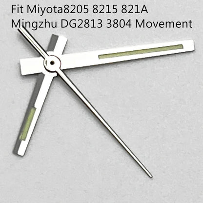 NH35 Silver/Rose gold Watch Luminous Hands Fit NH35 NH36 ETA2836 2824 DG2813 3804 Miyota8215 8205 821A Movement Automatic