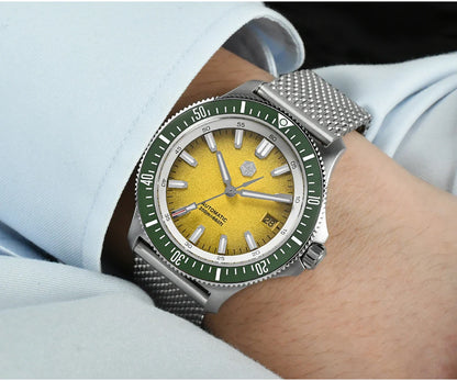San Martin Diver SN0118G 40mm Original Design Fruit Series  NH35 Automatic 20Bar AR Sapphire BGW Luminous SN0118