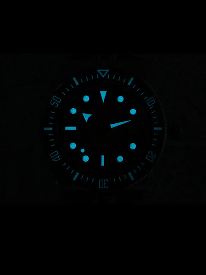 San Martin Diver SN0148G 40mm  Miyota 9015 Automatic Enamel Sunburst Dial 20bar  Ar Sapphire BGW9 Lume