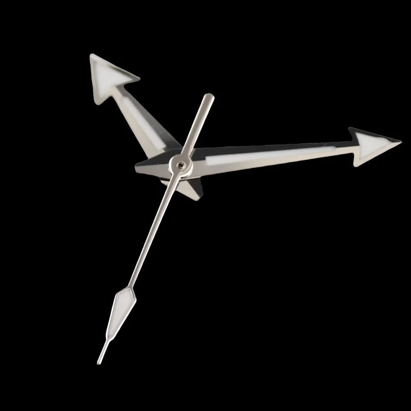 NEW Quality Sea 600 Style Watch Hands With C3 Bgw9 Green Blue Luminescent For Nh35 Nh36 Movement Skx007 Case 28.5mm Dial Index