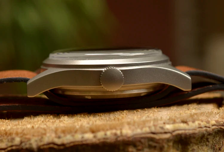 Custom logo watch Baltany S2025 D12 Retro Military Watch 36mm Swiss Luminous 10ATM Seagull  ST1701 Mechanical Watch