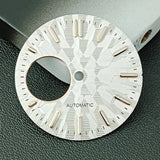 NH38 Watch Dial  man watch Custom logo dial green luminous suitable for NH38 movement watch accessories