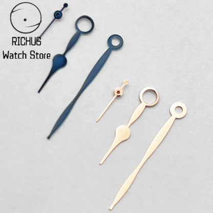 ETA6497 Silver/Blue/White/RoseGold Watch Hands Fit ETA 6497 6498 ST3600 3620 Movement Watch Accessory Part