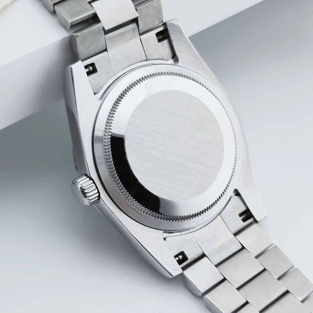 Corgeut watches CG2028 36mm/39mm NH35 Sapphire 100M glass back Diver Fluted Bezel