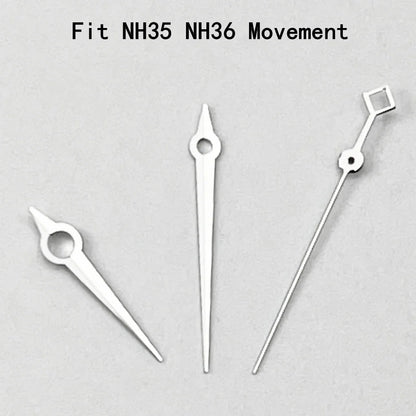 Watch Hands Fit NH35 NH36 ETA 2824 2836 PT5000 Miyota 8215 8205 821A DG2813 3804 Automatic Movement Watches Accessories