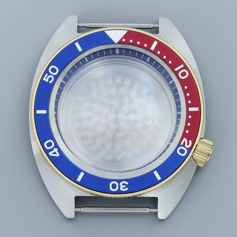 41mm NH35 Watch Case Stainless Steel Accessories For NH35 NH34 Mod Abalone NH36 NH70 Movement 28.5mm Dial Sapphire Crystal Glass