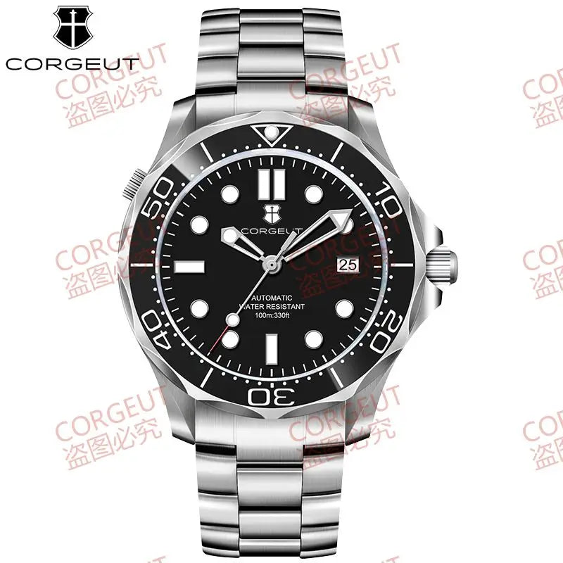 CORGEUT 2023 Seamaster 40mm NH35 Automatic 5bar Sapphire Diver Ceramic Bezel