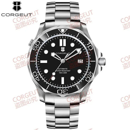 CORGEUT 2023 Seamaster 40mm NH35 Automatic 5bar Sapphire Diver Ceramic Bezel