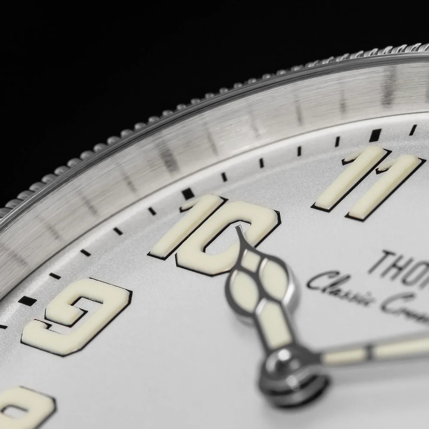 THORN T013 36mm Vintage Pilot Watch ST1700 Manual winding Sub Second Swiss luminous Sapphire