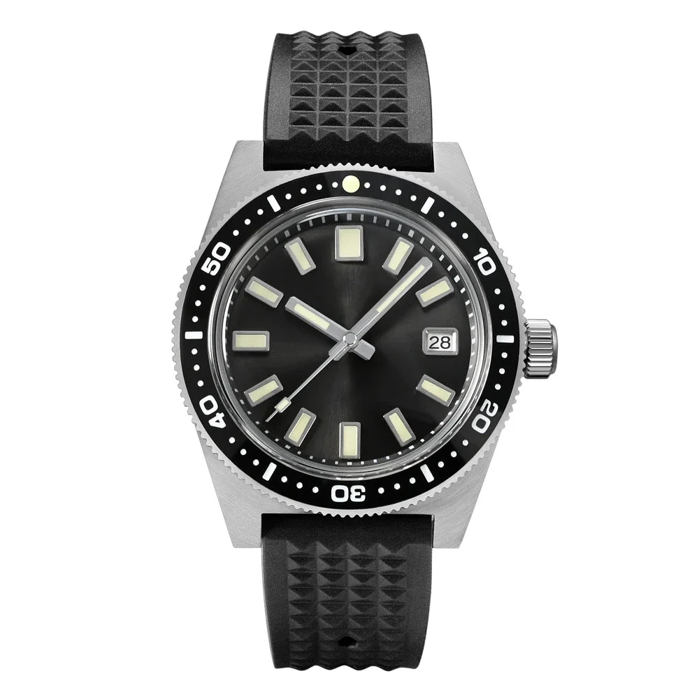 San Martin 62mas V4 Diver SN0007G 41mm NH35 Automatic AR Sapphire  Date Window 20bar c3 Luminous