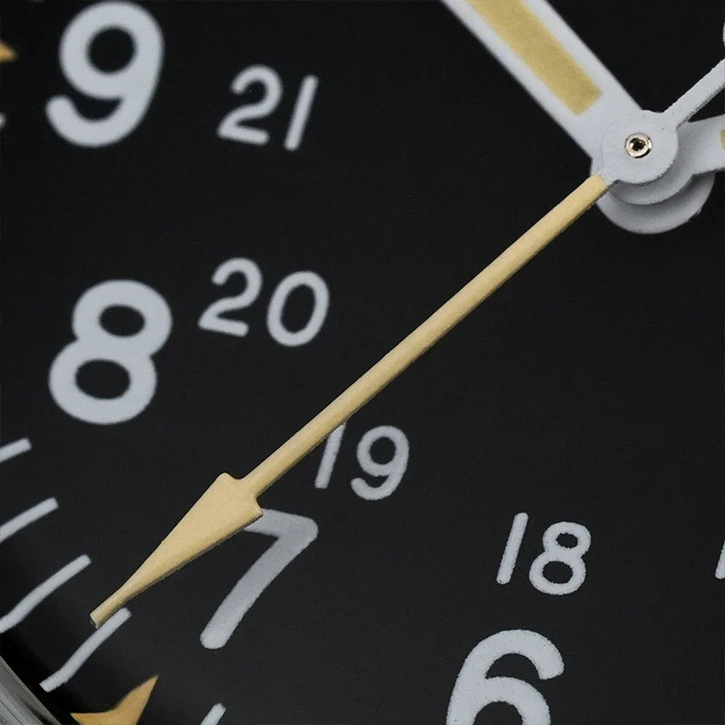 Militado ML07 Military Watch VH31 Quartz Sapphire Luminous AR Coating 10bar