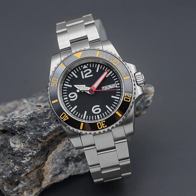 Sterile Submariner Sea Dweller Yacht master NH36 Automatic C3 Lume Sapphire 10bar 41MM