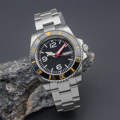 Sterile Submariner Sea Dweller Yacht master NH36 Automatic C3 Lume Sapphire 10bar 41MM