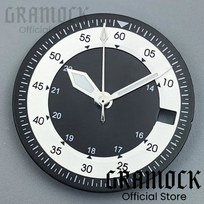 28.5mm Sterile Dial With Luminous Hands Fit ETA2824 2836 Miyota8215 821A Mingzhu DG2813 3804 Seagull 1612 Movement