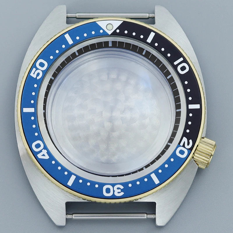 41mm NH35 Watch Case Stainless Steel Accessories For NH35 NH34 Mod Abalone NH36 NH70 Movement 28.5mm Dial Sapphire Crystal Glass