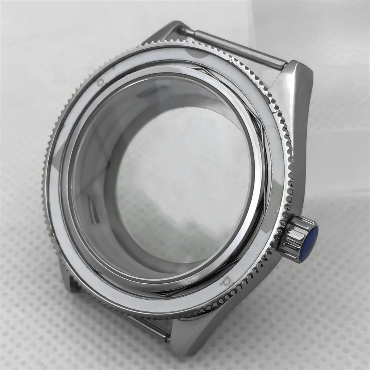 Fifty Fathom Case 41.5mm stainless steel case ceramic bezel sapphire glass with NH35 36 NH34 ETA2824 PT5000 movement watch replacementparts