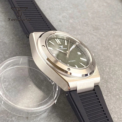 Tandorio Engineer Watch TD331B Seiko NH35 Sapphire Dress 40MM