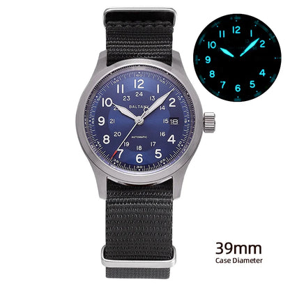 Field Watch WFP001 Customizable 10ATM Waterproof 39mm  NH35 Automatic Ar Sapphire Swiss lume