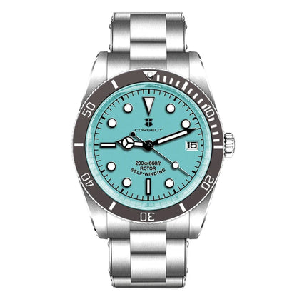 Corgeut Watch Diver CG2074 39mm NH35A Sapphire Crystal  Ceramics Bezel 10Bar SUB