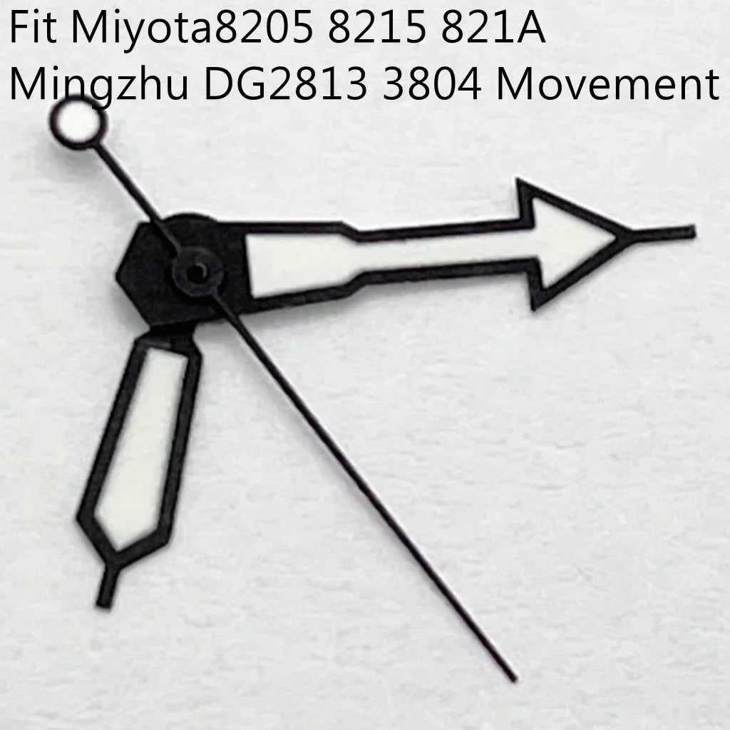 Watch Hands Green Luminous Fit NH35 NH36 ETA2824 2836 Miyota 8205 8215Mingzhu DG2813 3804 Movement Watch Accessories