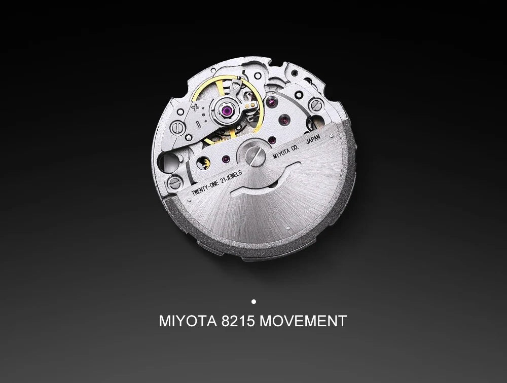 Cadisen C8214 DateJust Watch AR Sapphire MIYOTA 8215 10Bar C3 Lume 40MM