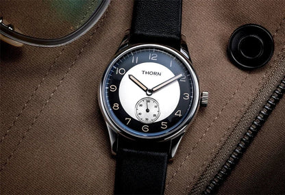 THORN SHY021 38MM Japan Quartz Movement Sterile Dial K1 Glass 5ATM Luminous Sub Second