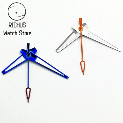 ETA Hands Silver/Blue Watch Hands Fit NH35 NH36 PT5000 ETA2836 2824 DG2813 3804 Miyota8215 8205 821A Movement Watch Accessories
