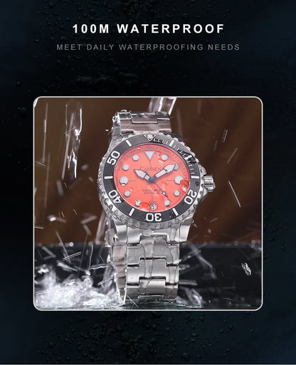 Cadisen C8232 Submariner DIVER  NH35A 100M Waterproof Luminous AR Sapphire 40MM