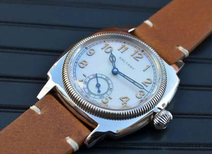 Baltany 1926 Vintage Dress Wristwatches S4036 Square Case Sub Seconds Luminou 20ATM Stainless Steel Automatic Mechanical Watches