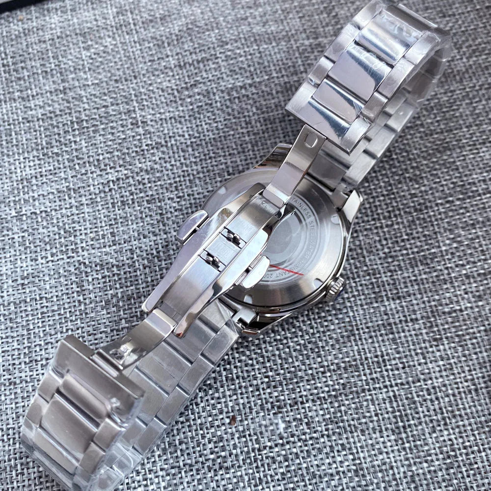 Serica Diver Case 20bar Diving Steel Watch Case for NH34 NH35 NH36 NH37 NH70 NH72  ETA2824 PT5000 Bow Sapphire Glass 120click Bezel Ceramic Insert