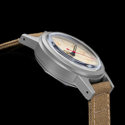 THORN SHY043 36mm  NH35 Automatic Retro Field Military Watch C3 Luminous 10bar