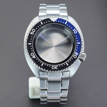 45mm Men's Watch nh35 Cases For NH35 NH36 Modified Abalone NH34 nh38 nh70 4R36 Movement 28.5mm Dial Sapphire Crystal Waterproof