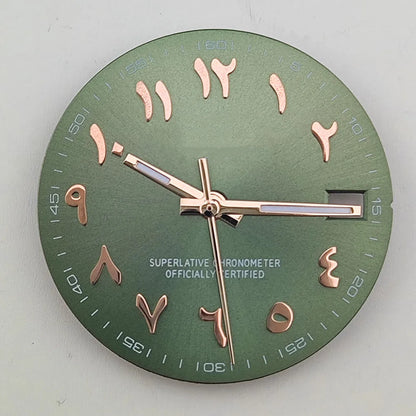 28.5mm watch dial Arabic NH35 dial S dial suitable for NH35 NH36 movement watch accessories repair tool