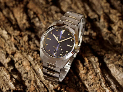 Baltany S4041 Vintage Tribute Quartz Wristwatches Enamel Dial Sapphire Crystal 20ATM Stainless Steel Bracelet Diving watches