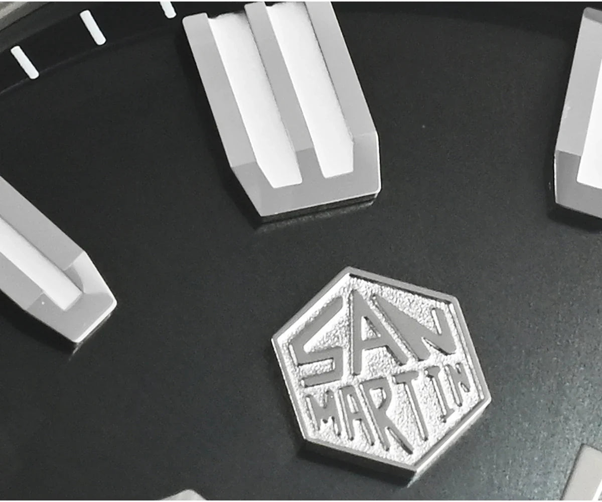 San Martin Diver SN0055G 42mm PT5000 SW200 Automatic Watch AR Sapphire 20Bar BGW-9 Lume