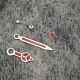 28.5mm NH34 Watch Dial + 4 Pointer Set GMT Mechanical Accessories SUB Watch Dial Modification Parts for NH34 and NH35 Movements