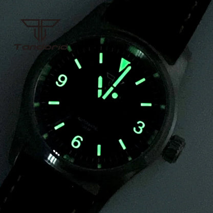 Tandorio 36mm Pilot Watch TD140B PT5000 NH35A Movement 20bar Sapphire