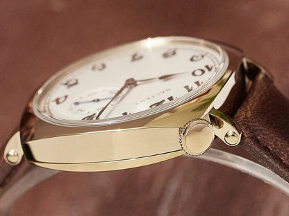 Baltany Dress Watch Man 4046G ST1701 Automatic Gold Case Stainless Steel Square Retro 1921 Homage Mechanical Wristwatch Man